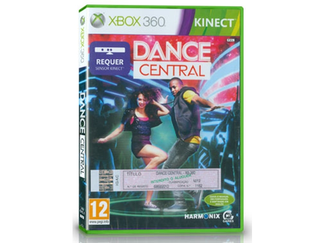 JG. XBOX 360 DANCE CENTRAL -MSX