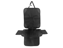 Protector de asiento de coche para niños con bolsillos - Almohadilla segura para asiento de coche de bebé