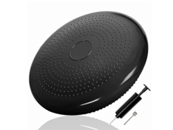 Disco De Equilibrio Dynadisc De Pvc Para Fortalecimiento Del Tronco Con Inflador - Entrenamiento De Estabilidad