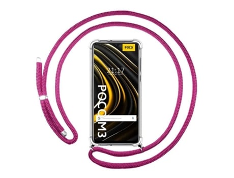 Carcasa Xiaomi Redmi 9T TUMUNDOSMARTPHONE Colgante Rosa