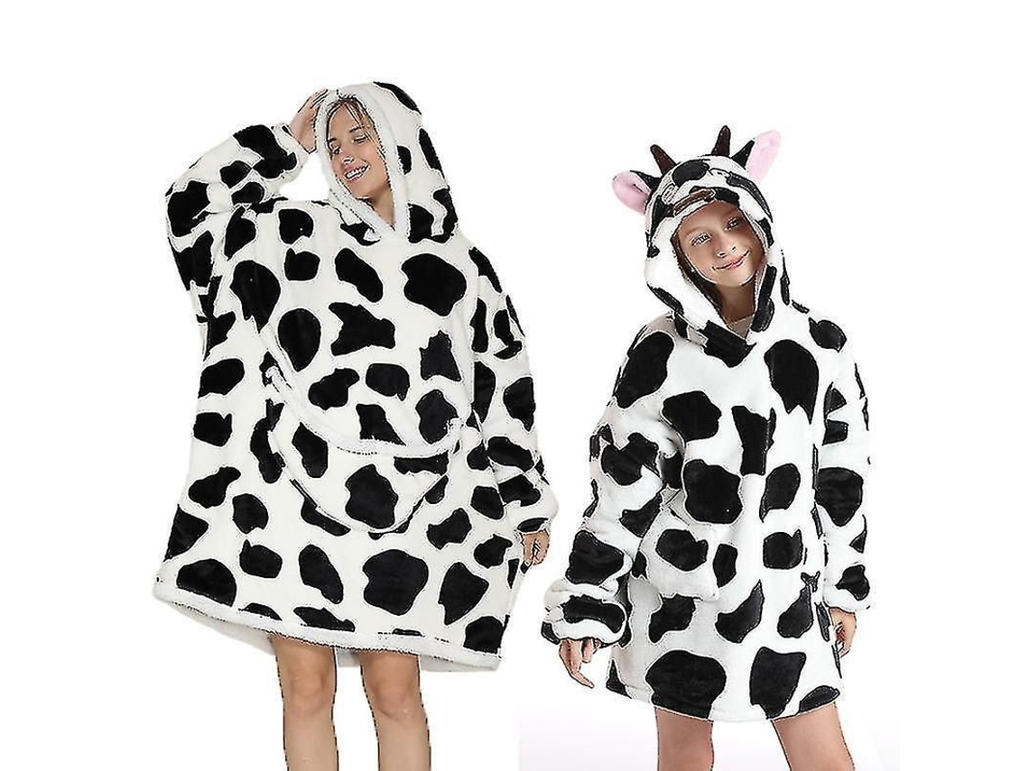 Fasst-manta Sherpa Fleece Plush Sudadera Con Capucha Para Niña Ropa De Casa Aguacate Talla Familiar