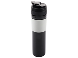 Cafetera portátil de acero inoxidable de doble pared, con un rico sabor a café, ideal para aventuras al aire libre (350 ml)