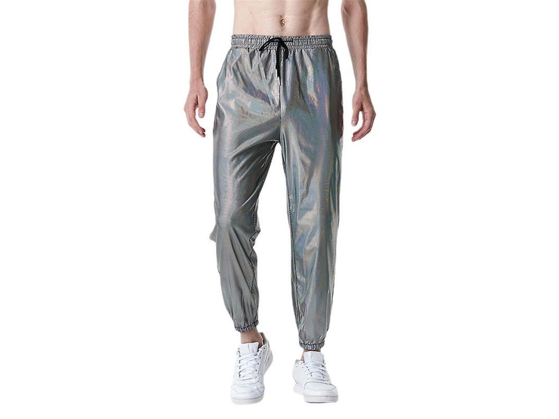 2026-pantalones Retro 70s Disco Hip Hop Con Cintura Elástica Y Cordón Sueltos Para Fiesta Noche Club
