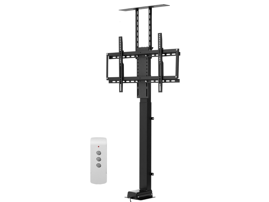 Soporte y elevador de TV eléctrico motorizado hasta 70 con control remoto Tekmaquinas