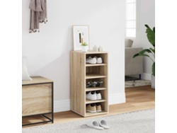 Mueble Zapatero | Armario Zapatero Madera Contrachapada Roble Sonoma 31,5x35x70 Cm