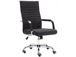 Silla de Escritorio DUDECOR (Acero - Negro)