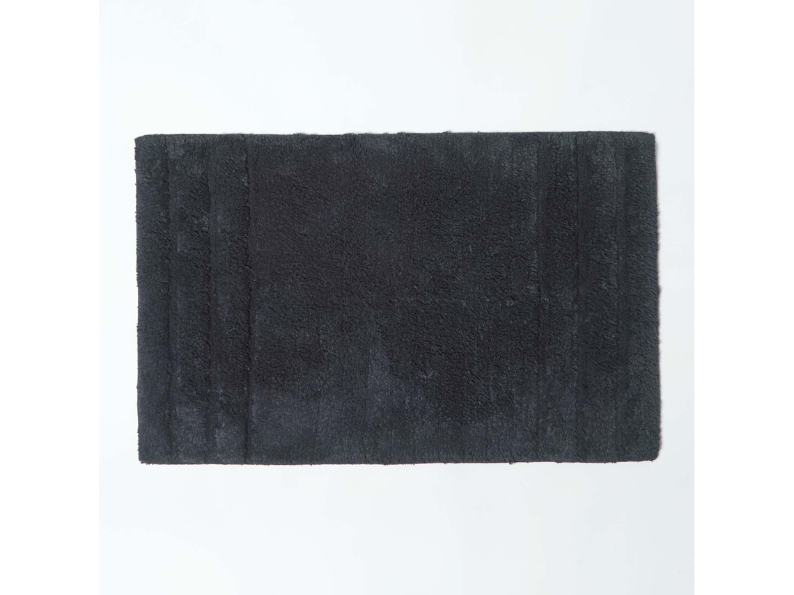 Homescapes Spa Supreme Luxury Black Bath Mat