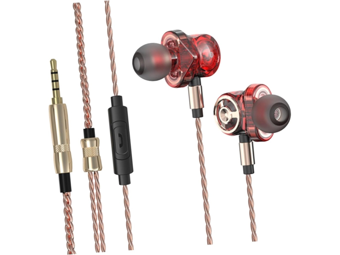 Auriculares Intrauditivos Con Altavoces Y Micrófono, Auriculares Deportivos Estéreo.