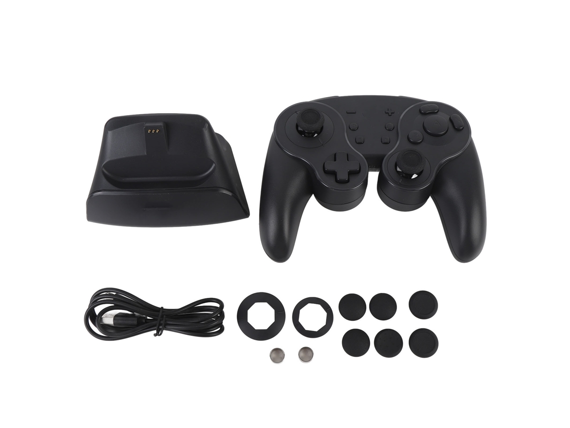 Controlador Inalámbrico De Juegos Con Gyroscopio De Seis Ejes, Turbo De Un Botón Y Rgb Para Switch Pc