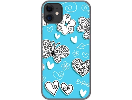 Carcasa iPhone 11 (6.1) TUMUNDOSMARTPHONE Mariposas Multicolor