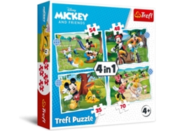Puzzle MICKEY  mickey mouse 4 em 1