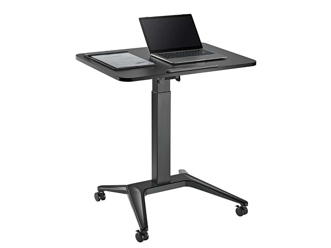 Escritorio MACLEAN MC-453B (Negro - Acero)