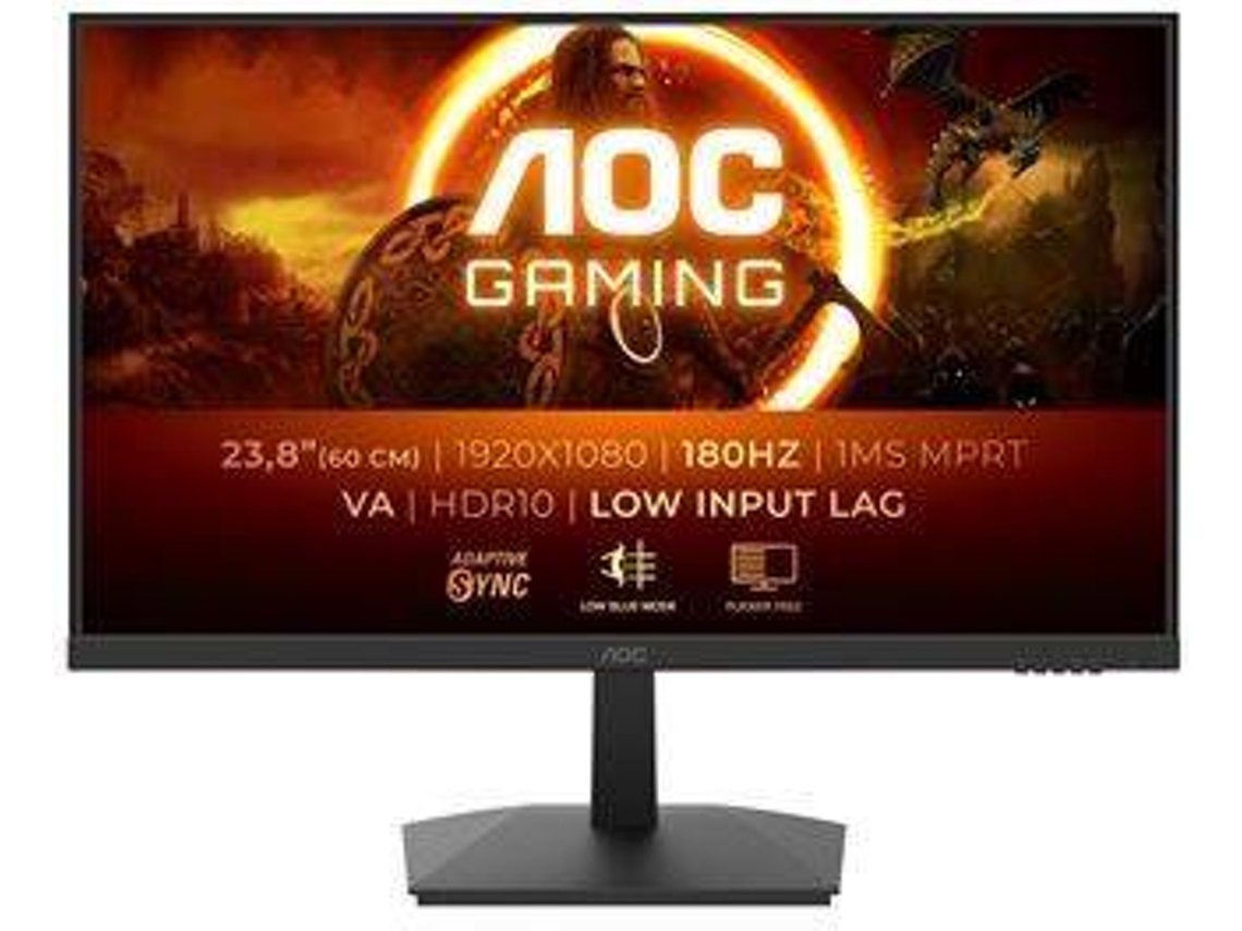 Monitor Gaming AOC 24G15N2 (23.8'' - FHD - LCD - 4 ms - 180 Hz - Negro)