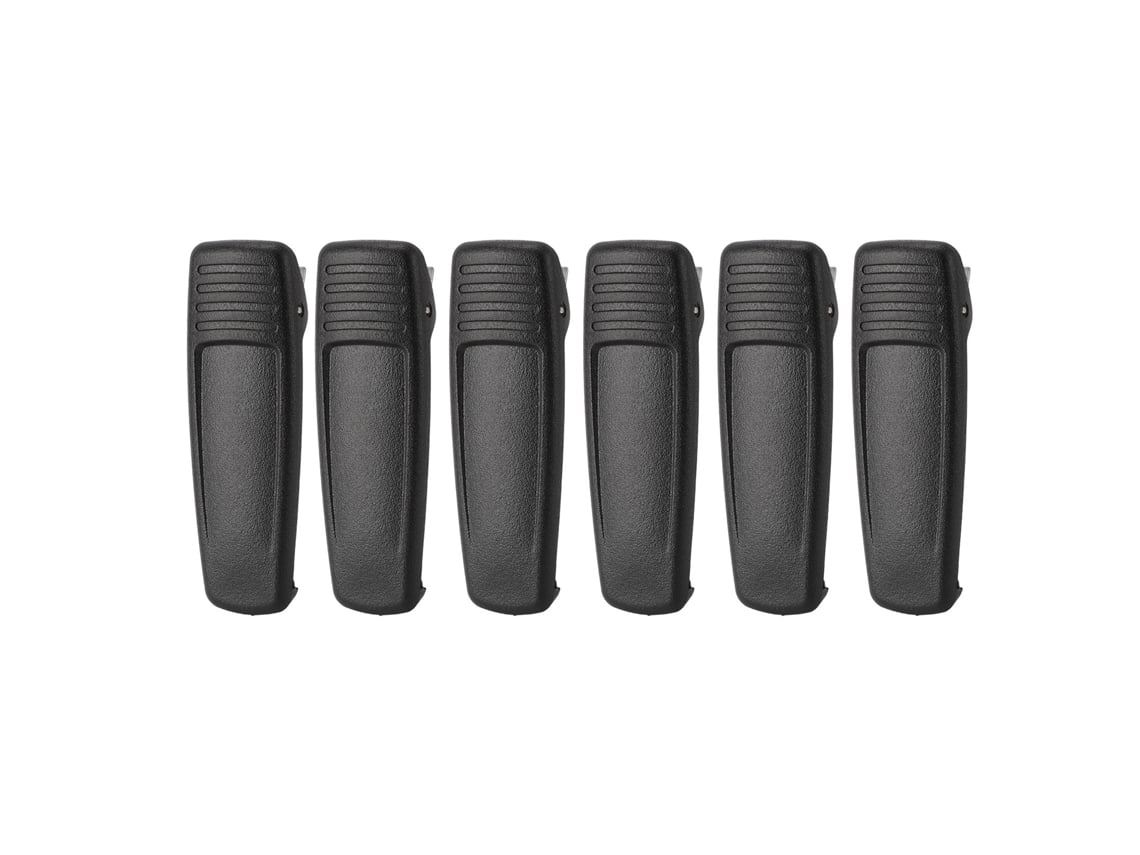 6 Clips Para Cinturón Para Radios Bidireccionales Tait Tp8100, Tp8110, Tp8115, Tp8120, Tp8135, Tp8140, Tp9300 Y Tp9400