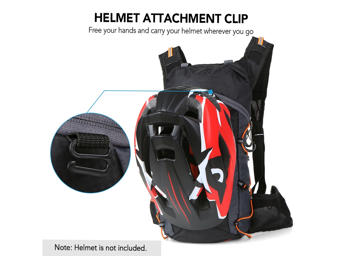 Mochila De Hidratación Plegable Y Ligera Para Ciclismo Con Bolsa De Agua De 2 Litros Para Deportes Al Aire Libre.
