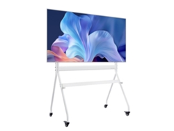 Soporte Móvil para TV 35 100 con Ruedas, Estructura de Acero Ajustable, Compatible con VESA 800x600, Hasta 90kg Tekmaquinas