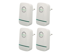 Juego de 4 dispositivos de ahorro de energía GOKOCO con retardantes de llama.