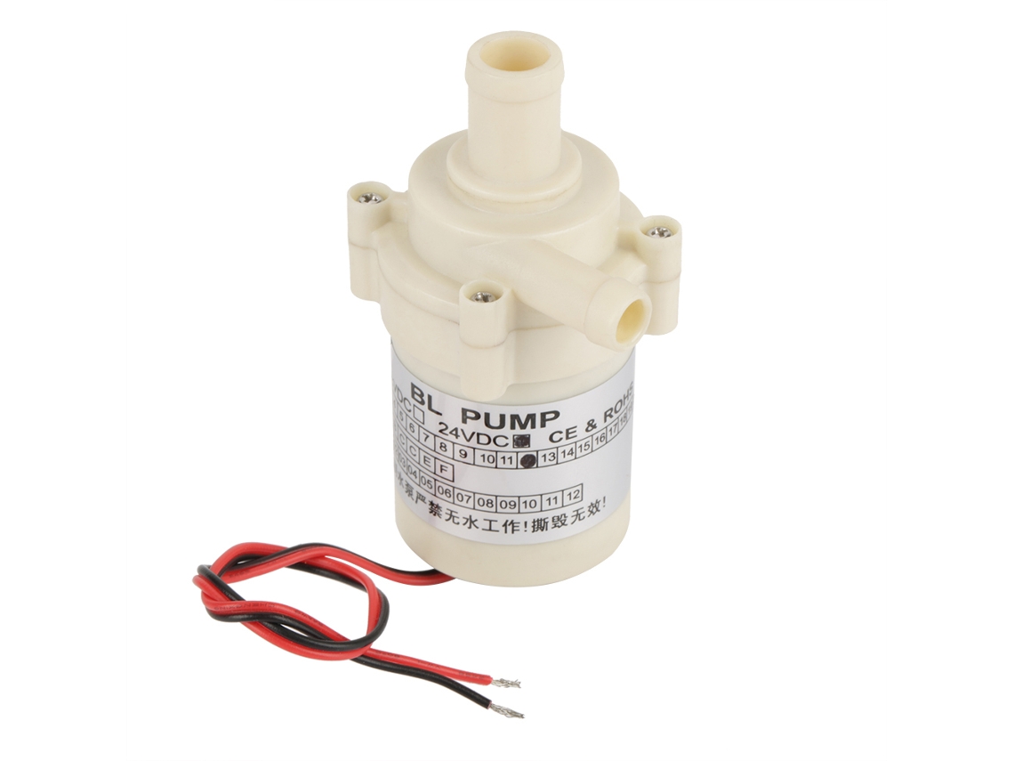 Bomba De Agua De Motor Sin Escobillas De Grado Alimentario 24vdc 12w Para Acuario, 1 Pieza, Blanca.