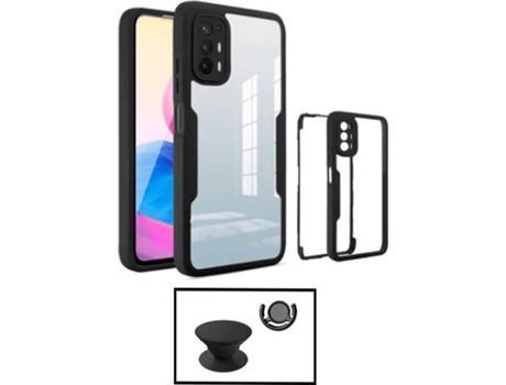 Kit Carcasa Anti-Crash Oppo A94 5G PHONECARE Negro