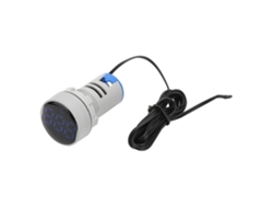Indicador de temperatura LED digital CA 50~380 V -20~199 ℃ con termómetro de pantalla azul Ted