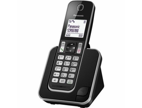 Teléfono fijo PANASONIC CORP. Kx-Tgd310Fr Negro