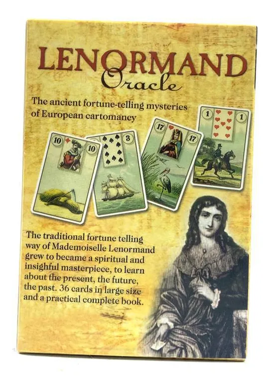 Oráculo Sagrado Laura Tuan Lenormand 36 Cartasslowmoose