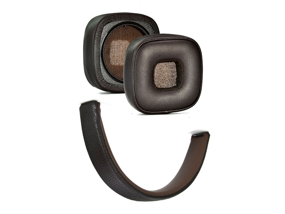 Almohadillas de repuesto y funda para diadema Szsmart para auriculares con forma