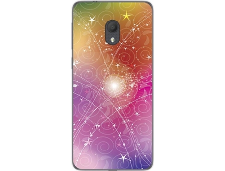 Carcasa Alcatel 1C (2019) TUMUNDOSMARTPHONE Abstracto Multicolor