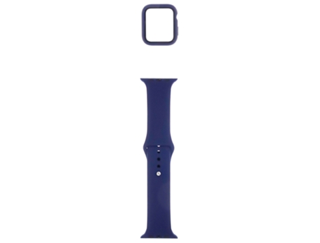 Correa + Protección De La Caja Del Reloj Para Apple Watch SKYHE 44Mm (Azul)
