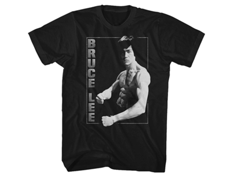 Camiseta ROCKINSTONE Flexing Bruce Lee (L)