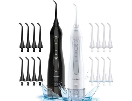 Irrigador Oral FAIRYWILL FW-5020E (Blanco y Negro - 300 ml)