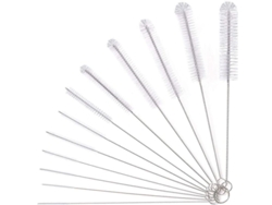 Cepillos De Limpieza, 12 Unidades De 24 Cm, Cepillos Para Limpiar Botellas Y Pajitas.