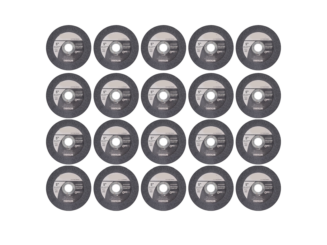 20 Discos De Corte Ultrafinos Para Amoladora Angular, Para Metal Y Acero Inoxidable, 125 Mm.