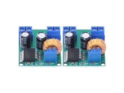 2 Piezas Módulo Boost Ajustable Convertidor Dc Dc Subida Voltaje 3~35v A 4~40v