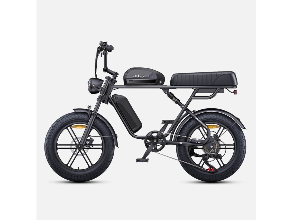 Bicicleta eléctrica Engwe M1 EU, motor de 250 W, batería de 48 V y 28,6 Ah, neumáticos de 20 pulgadas, frenos de disco hidráulicos, color negro