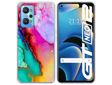 Carcasa Realme GT NEO 2 5G TUMUNDOSMARTPHONE Dibujos Multicolor