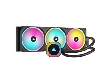Kit de refrigeración para CPU líquida CORSAIR Icue Link H170I Rgb con ventiladores Qx140 Rgb