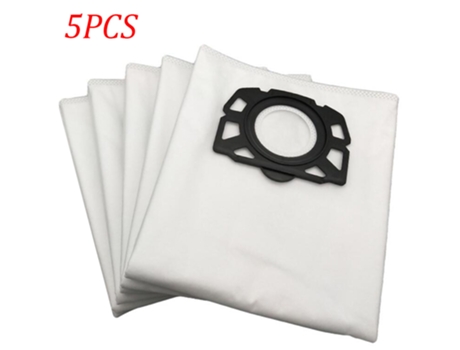 Bolsas de filtro para polvo, 5 piezas, para Karcher Mv4 Mv5 Mv6 Wd4 Wd5 Wd6 Wd4000 a Wd5999, pieza de Robot aspirador #2.863-006,0
