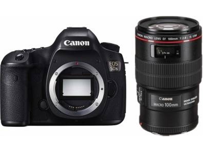 Kit Cámara Réflex CANON EOS 5DS + EF 100mm F2.8L Macro IS USM