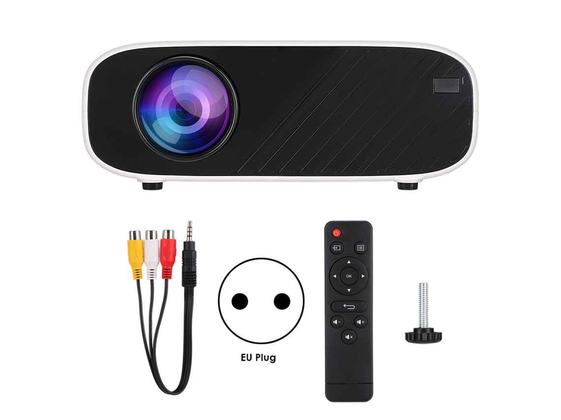 Proyector LED (Bluetooth 720p, Wifi portátil)