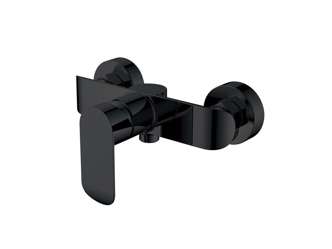 Grifo de Ducha Negro Monomando con Ducha y Soporte - (A60UP3BL)