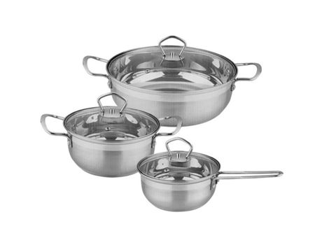 Bateria de Cocina Acero Inoxidable