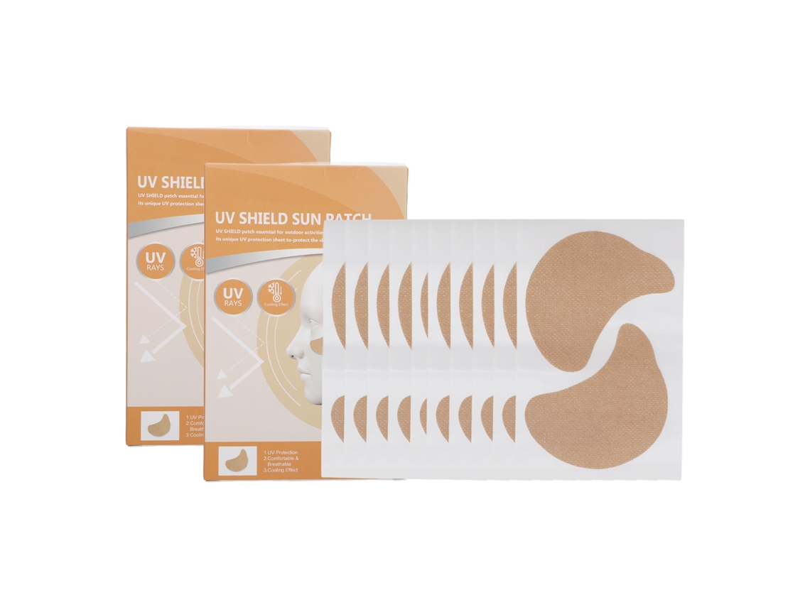 10 Pares De Parches Para Ojos De Protección Uv Contra El Sol Con Tela Transpirable Y Sin Irritación
