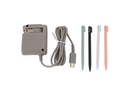 Cargador Adaptador De Corriente Ca Con 4 Lápices Ópticos, Control Preciso, Alta Sensibilidad, Cargador De Pared Seguro Para Ds Lite
