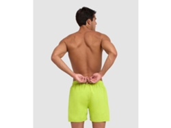 Bañador de Hombre para Natación ARENA Fundamentals Logo Verde (M)