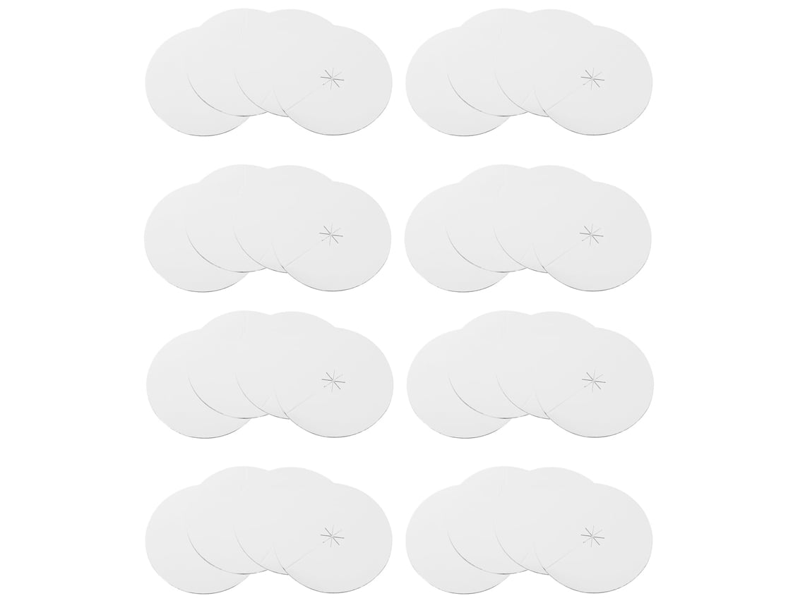 Parvistic - 150 Portavelas Portátiles De Papel Con Tapas Herméticas Para Velas Cónicas.