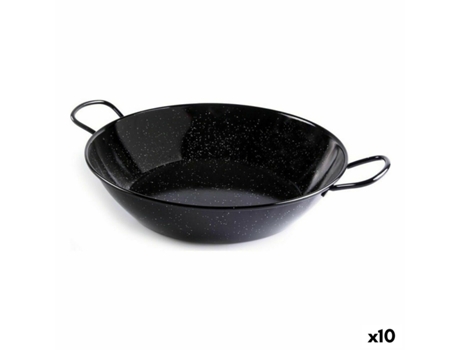 Paellera BELSEHER Acero esmaltado vitrificado 33 x 26 x 10 cm (10 Unidades)