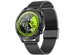 Reloj inteligente deportivo para hombre, resistente al agua IP68, con Bluetooth, llamadas y monitor de ritmo cardíaco durante el sueño (negro)