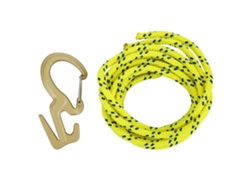 Mosquetón Con Cuerda De Aleación De Zinc Para Camping, Escalada, Senderismo, Liberación Rápida, Gancho De Resorte, Chapado En Oro.