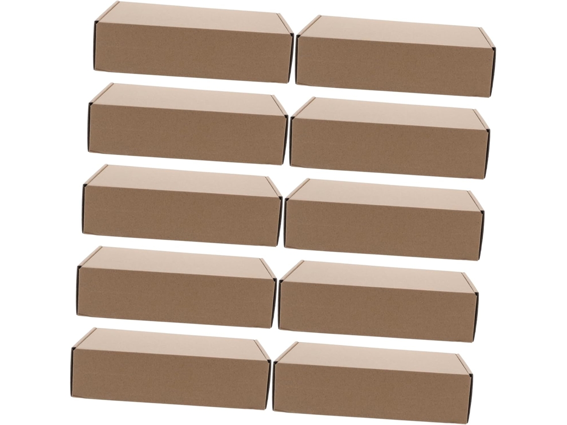 25 Piezas Boîtes Expédition Plates Papier Emballage Express Pour Livraison Rangement